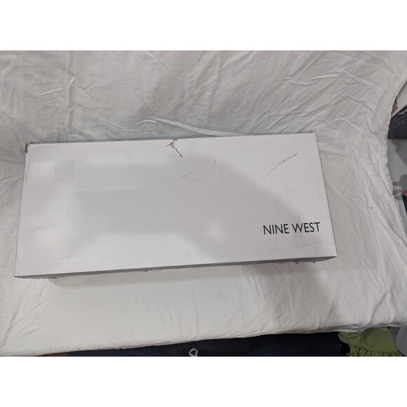 Nine West Sancha Womens Size 9.5 Cream Knee High Stiletto Heel Boots - NIB - Picture 5 of 11